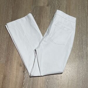 Spanx White Flare Pull On Leggings‎ Women's Medium M Career Casual Pants EUC